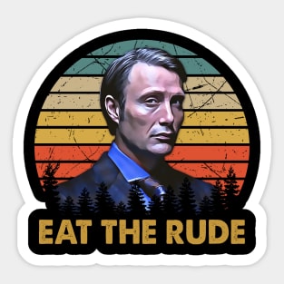 The Silence17 The Silence of the Lambs Eat The Rude Sticker